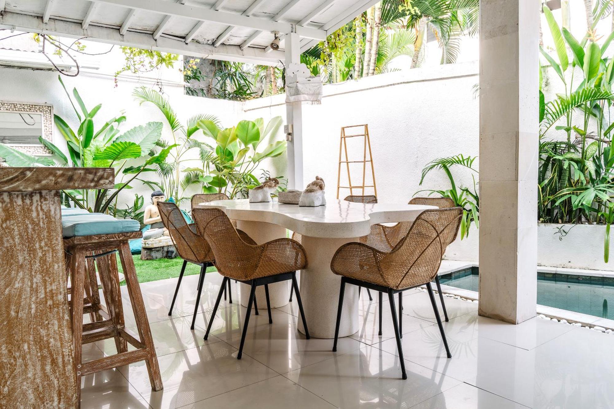Renovated Mara Villa Double Six Beach Семиньяк Экстерьер фото