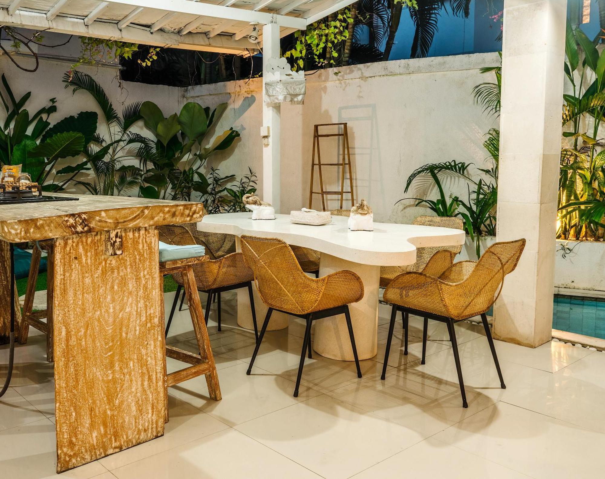 Renovated Mara Villa Double Six Beach Семиньяк Экстерьер фото