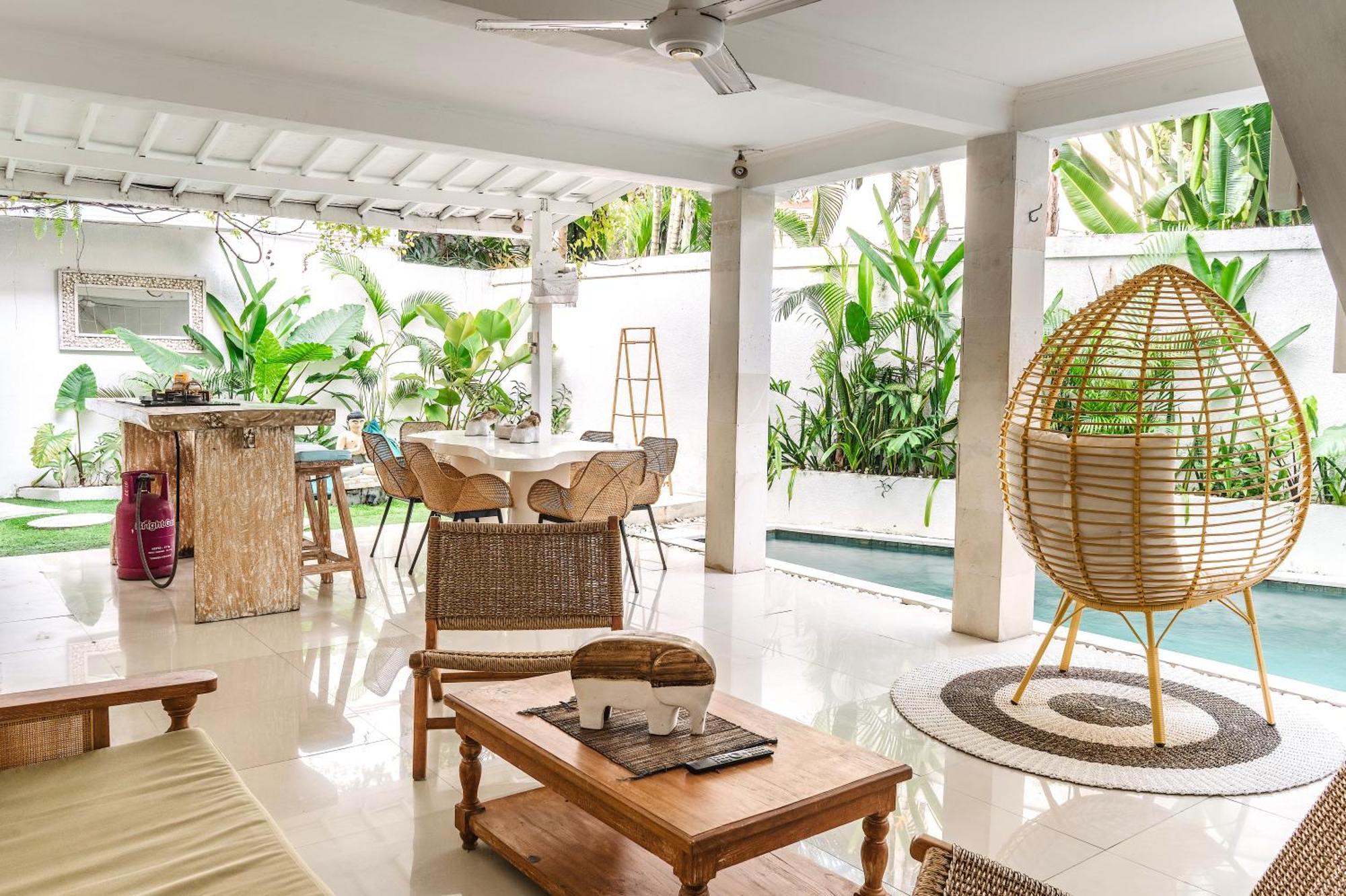 Renovated Mara Villa Double Six Beach Семиньяк Экстерьер фото